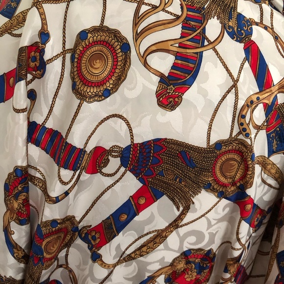 Vintage “Gracie Bishop” robe size 0 with pockets and sash - Picture 5 of 7